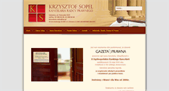 Desktop Screenshot of kancelaria-radca.pl