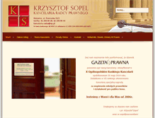 Tablet Screenshot of kancelaria-radca.pl